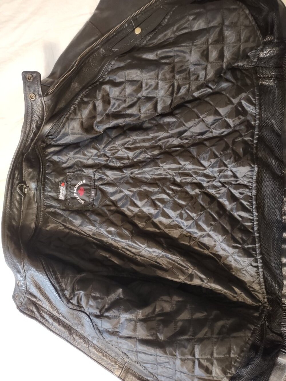 Select Leather Motorcycle Jacket - Picture 3 of 4